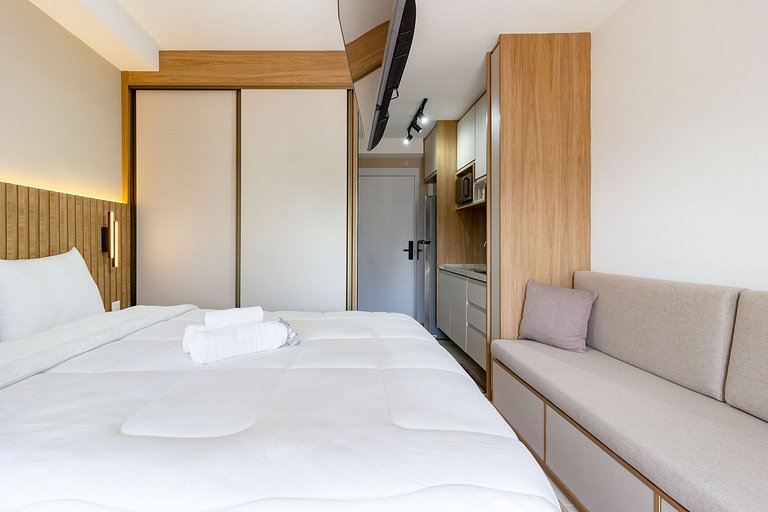 Studio Elegante em Moema Próximo ao Ibirapuera
