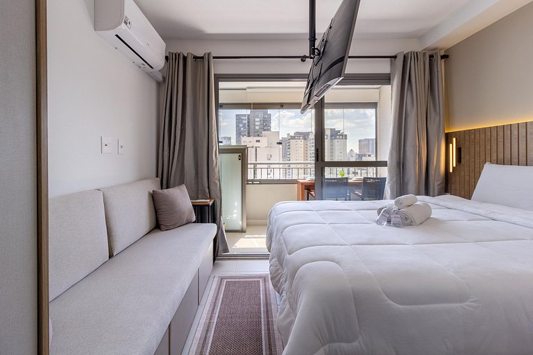 Studio Elegante em Moema Próximo ao Ibirapuera