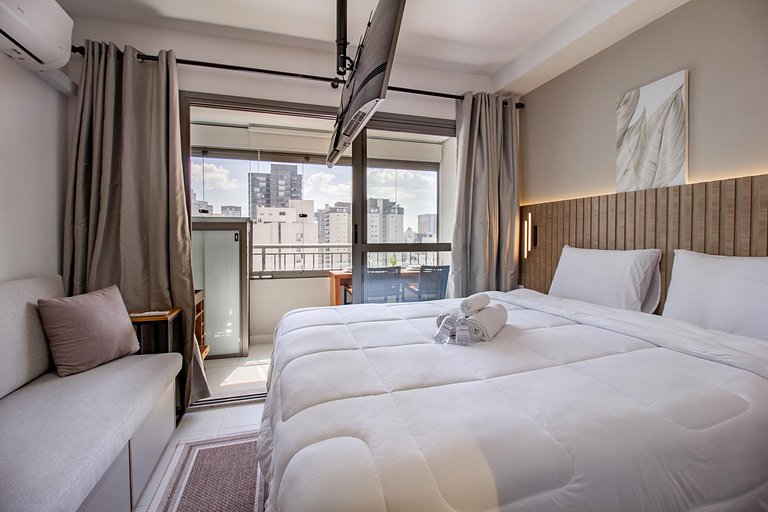 Luxo e conforto: Apto no coração de Moema