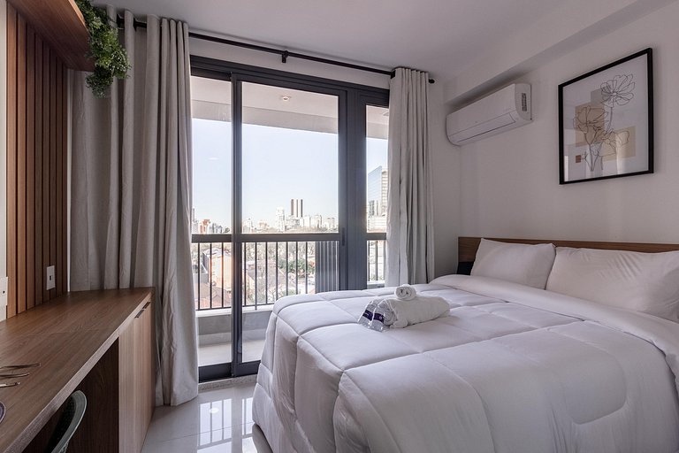 Design Exclusivo e Vista Próximo à Paulista