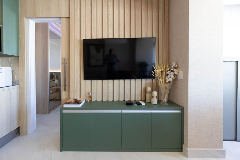 Luxo e charme: Apto completo em Moema