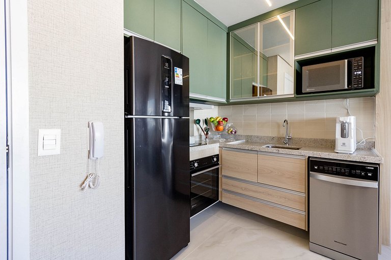 Luxo e charme: Apto completo em Moema