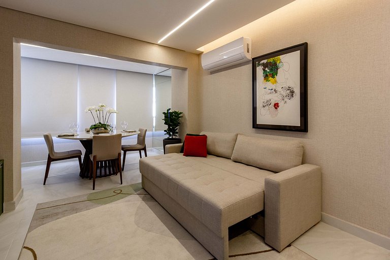 Luxo e charme: Apto completo em Moema