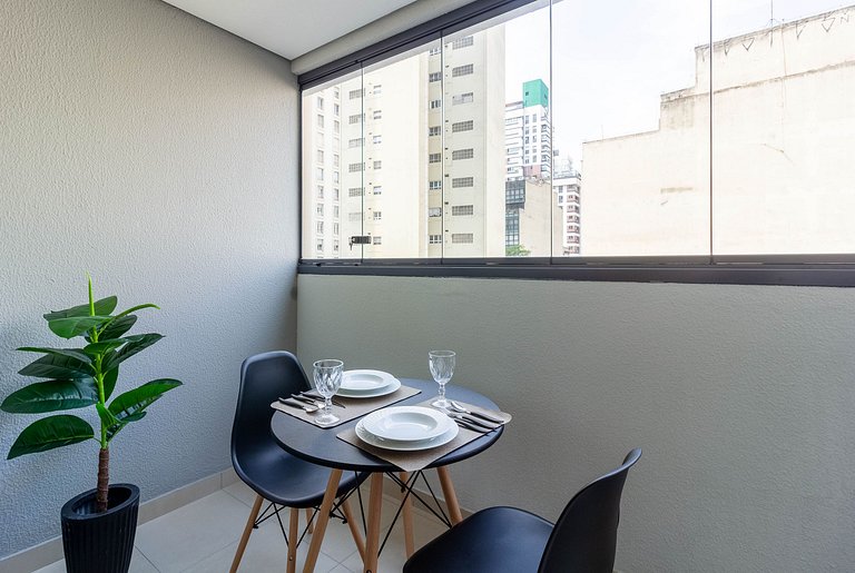 Luxo e conforto: Apto próximo da Paulista