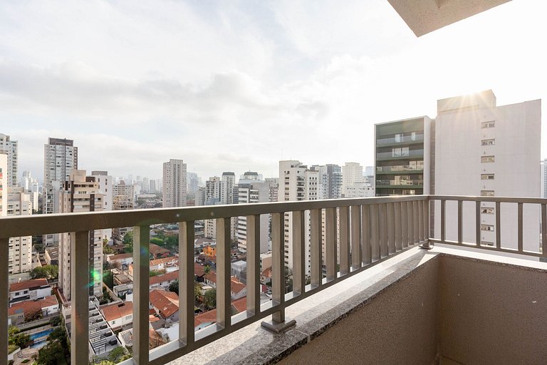 Conforto e elegância: Estúdio na Faria Lima