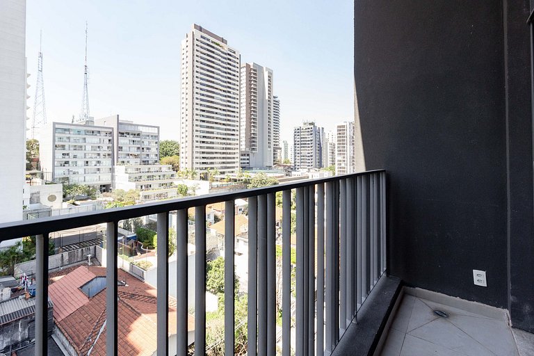 Apê incrível em Pinheiros com vista