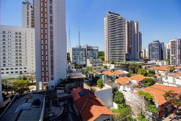 Apê incrível em Pinheiros com vista