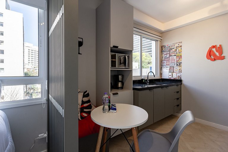 Studio para Alugar na Bela Vista - 2 Pessoas, Av. Paulista