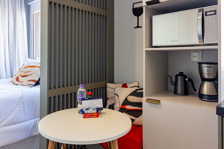 Studio para Alugar na Bela Vista - 2 Pessoas, Av. Paulista