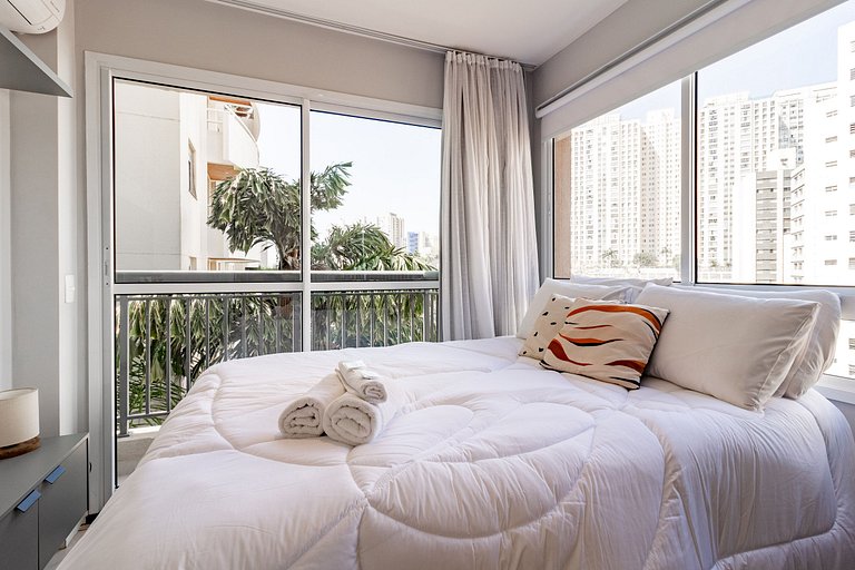 Studio para Alugar na Bela Vista - 2 Pessoas, Av. Paulista