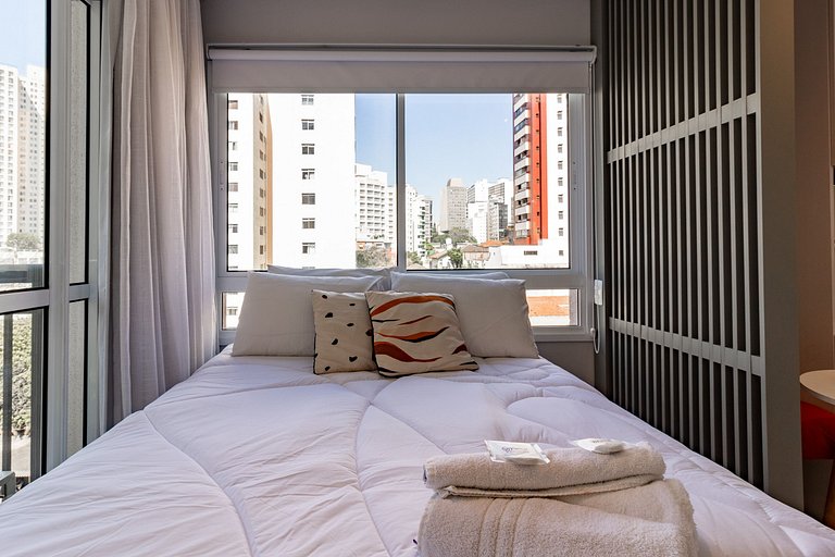 Studio para Alugar na Bela Vista - 2 Pessoas, Av. Paulista