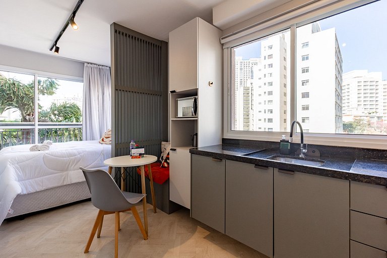 Studio para Alugar na Bela Vista - 2 Pessoas, Av. Paulista