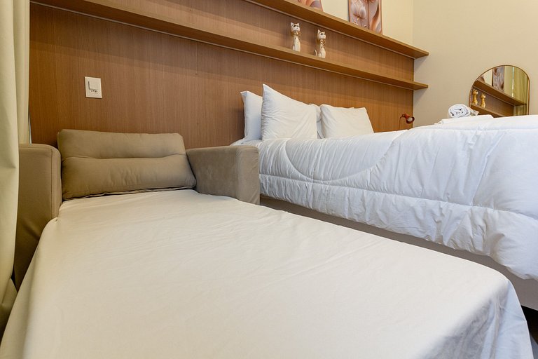 Conforto e luxo: Apto lindo em Perdizes