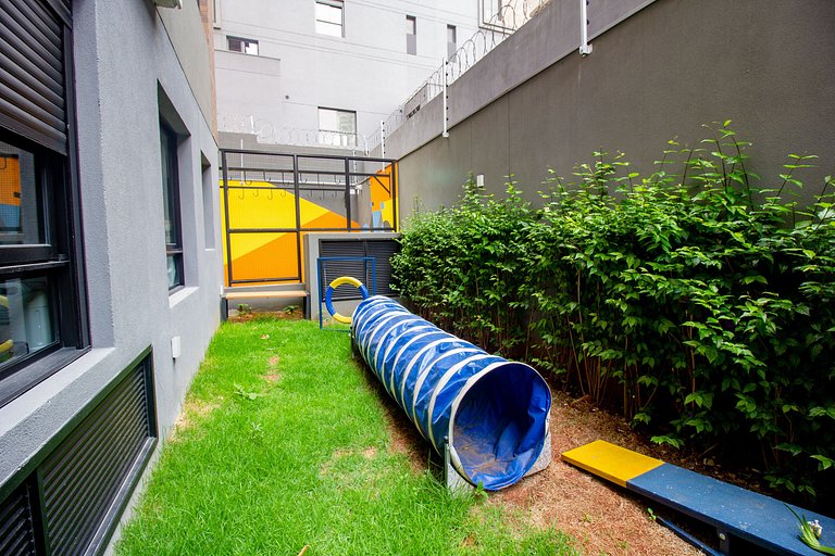 Apto 2 Quartos em Moema c/ Piscina e Coworking