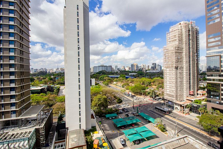 Apto 2 Quartos em Moema c/ Piscina e Coworking