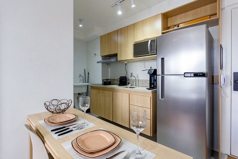 Apto completo c/ dois dorms em Moema