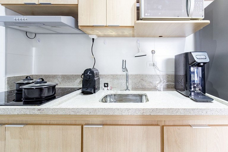 Apto completo c/ dois dorms em Moema