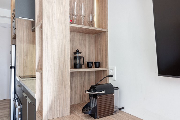 Luxo e charme: Apto completo em Moema c/ WI-FI