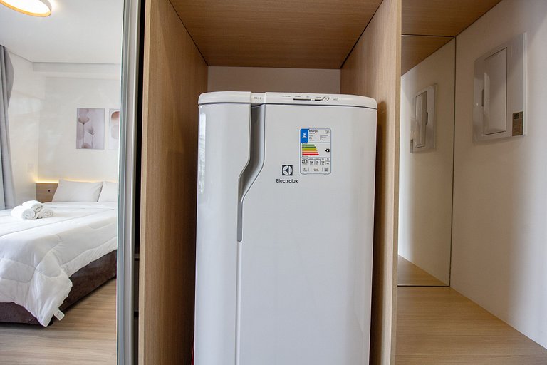 Encanto e charme | Apto completo c/ varanda