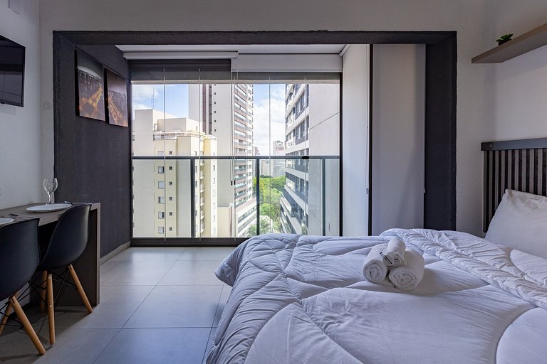 Vibe Sampa: Apto completo na Paulista