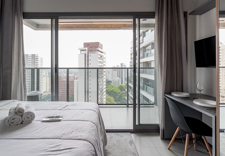 Espaço elegante na Paulista