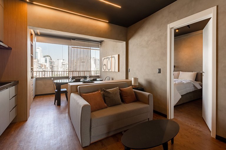 Apto luxuoso na Paulista