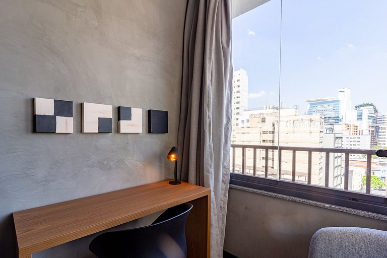 Apto luxuoso na Paulista