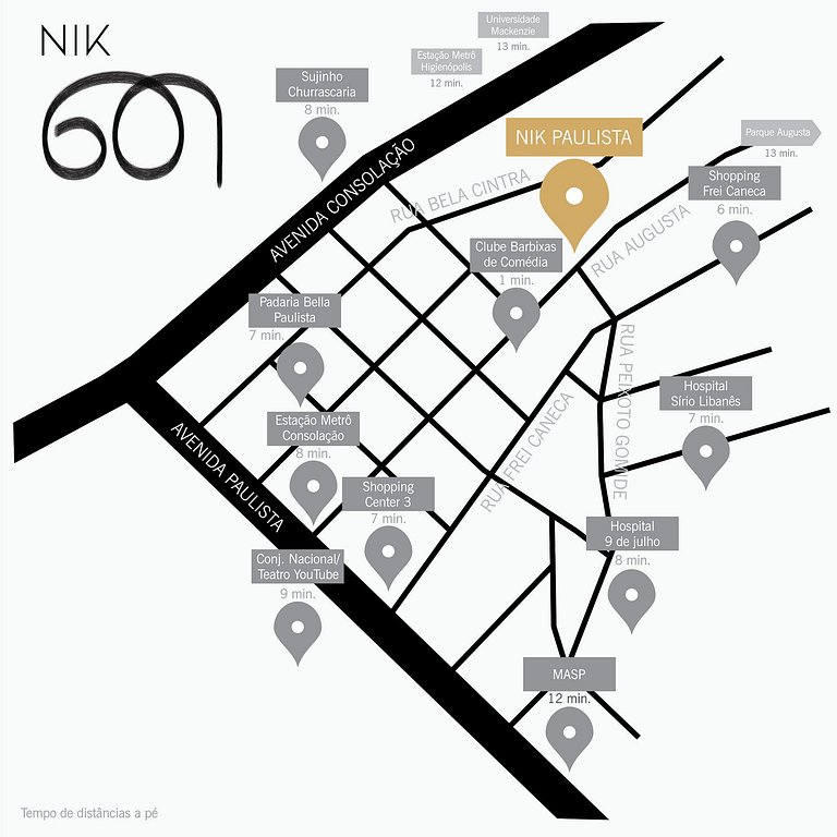 Apto luxuoso próximo da Paulsita