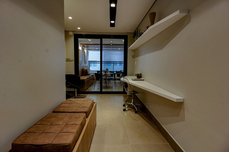 Studio em Moema Próximo ao Metrô Eucaliptos e Coworking
