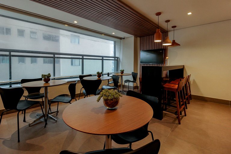 Studio em Moema Próximo ao Metrô Eucaliptos e Coworking
