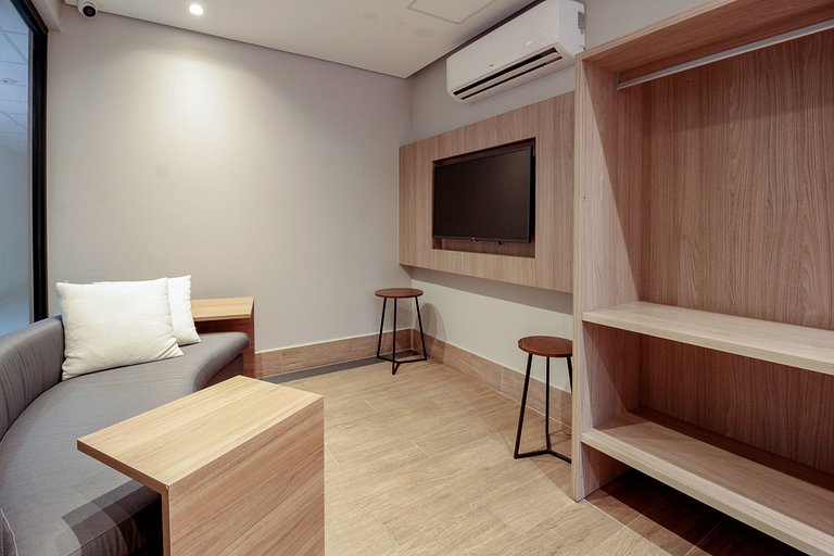 Studio em Moema Próximo ao Metrô Eucaliptos e Coworking