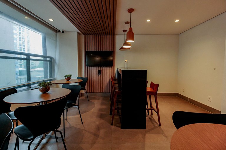 Studio em Moema Próximo ao Metrô Eucaliptos e Coworking