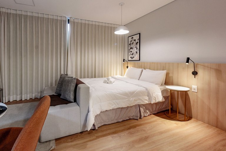 Studio em Moema Próximo ao Metrô Eucaliptos e Coworking