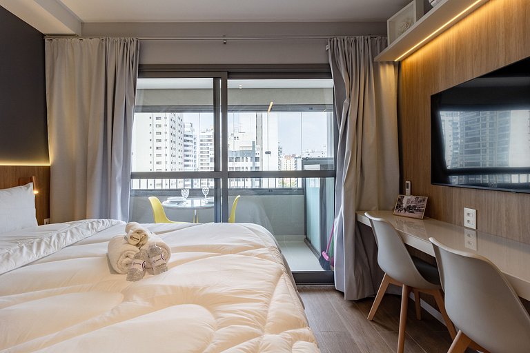 Studio em Moema Próx.imo ao Metrô e Shopping Ibirapuera