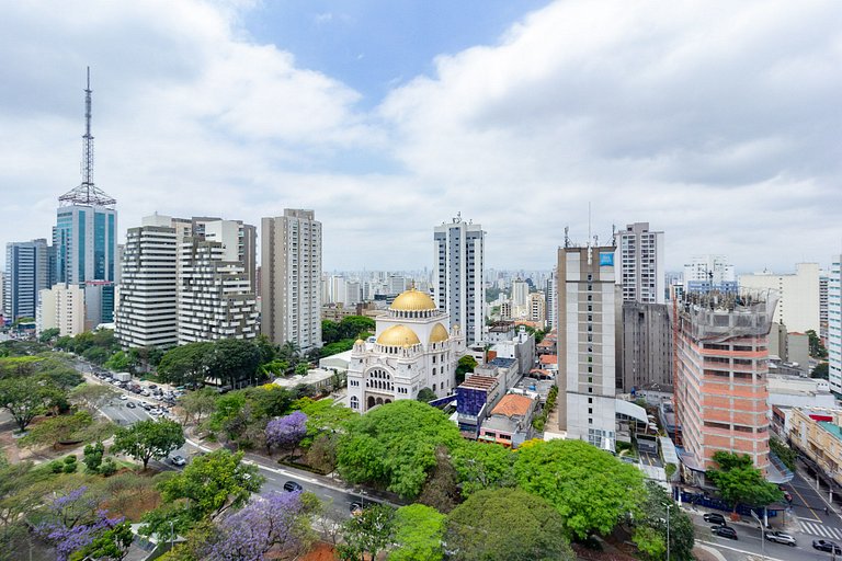 Apt superior c/ vista para cidade próx da Paulista