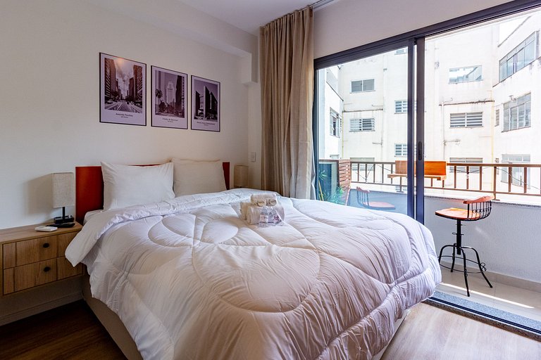 Apto charmoso próximo da Paulista