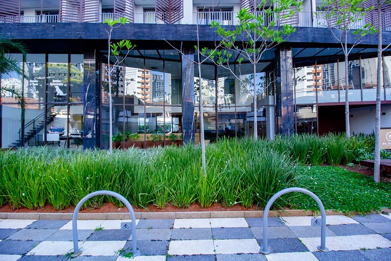 Conforto: Estúdio 1 min da estação Brooklin