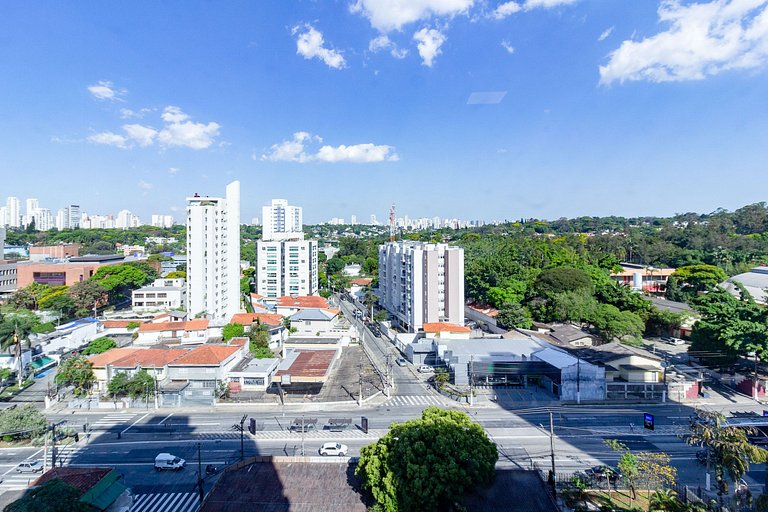 Conforto: Estúdio 1 min da estação Brooklin