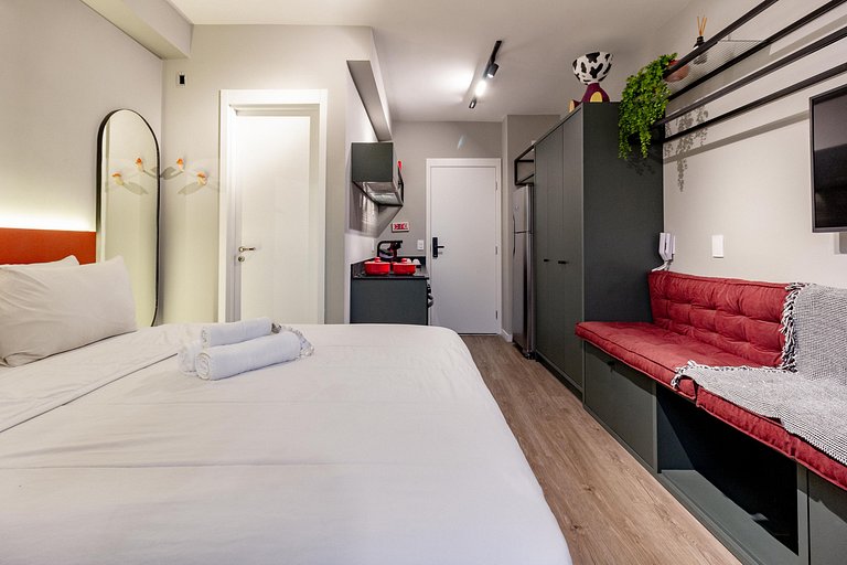 Conforto e luxo na Avenida Paulista