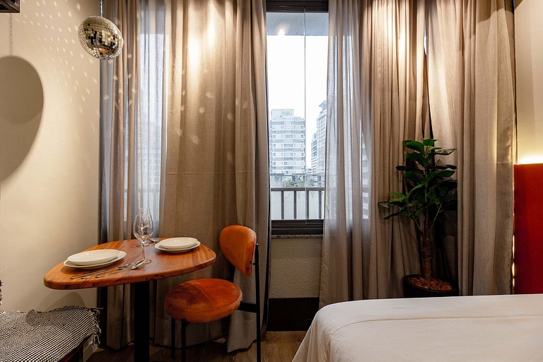 Conforto e luxo na Avenida Paulista