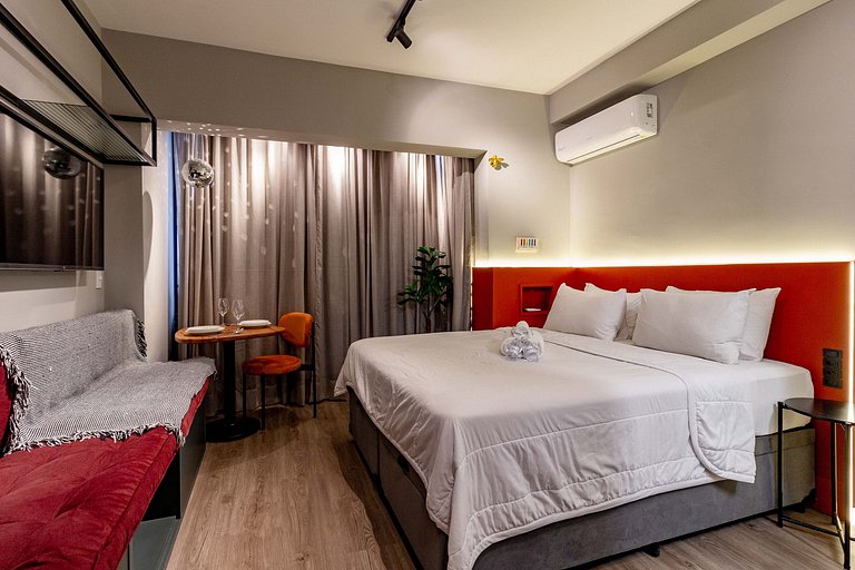 Conforto e luxo na Avenida Paulista