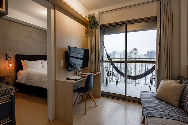 Seu lar aconchegante no Itaim