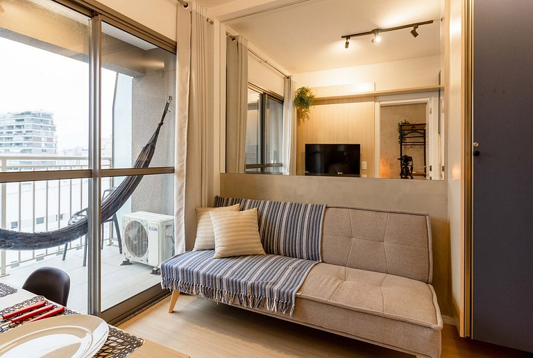 Seu lar aconchegante no Itaim