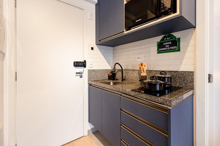 Seu lar aconchegante no Itaim