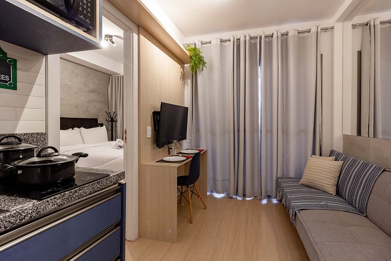 Seu lar aconchegante no Itaim