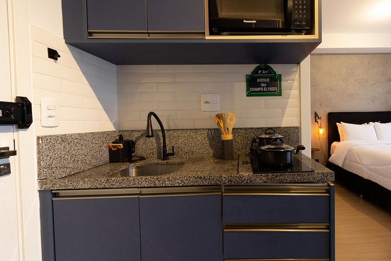 Seu lar aconchegante no Itaim