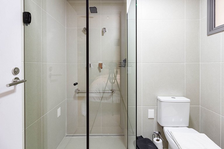 Studio Premium em Moema com Academia e Self Check-in