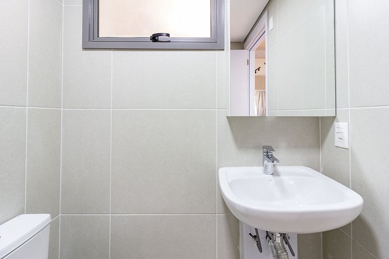 Studio Premium em Moema com Academia e Self Check-in