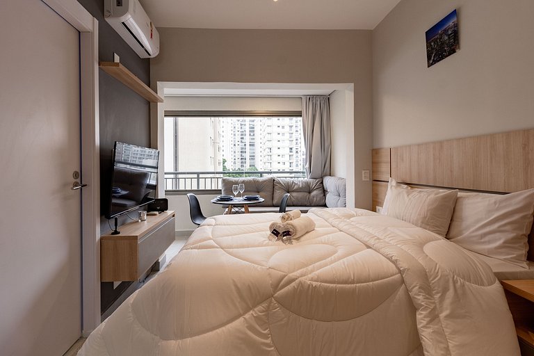 Apê completo e luxuoso em Moema