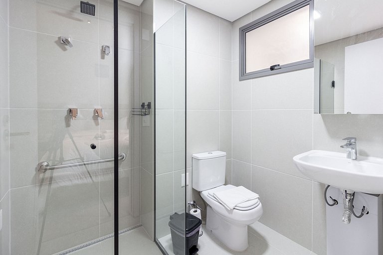 Studio Premium em Moema com Academia e Self Check-in